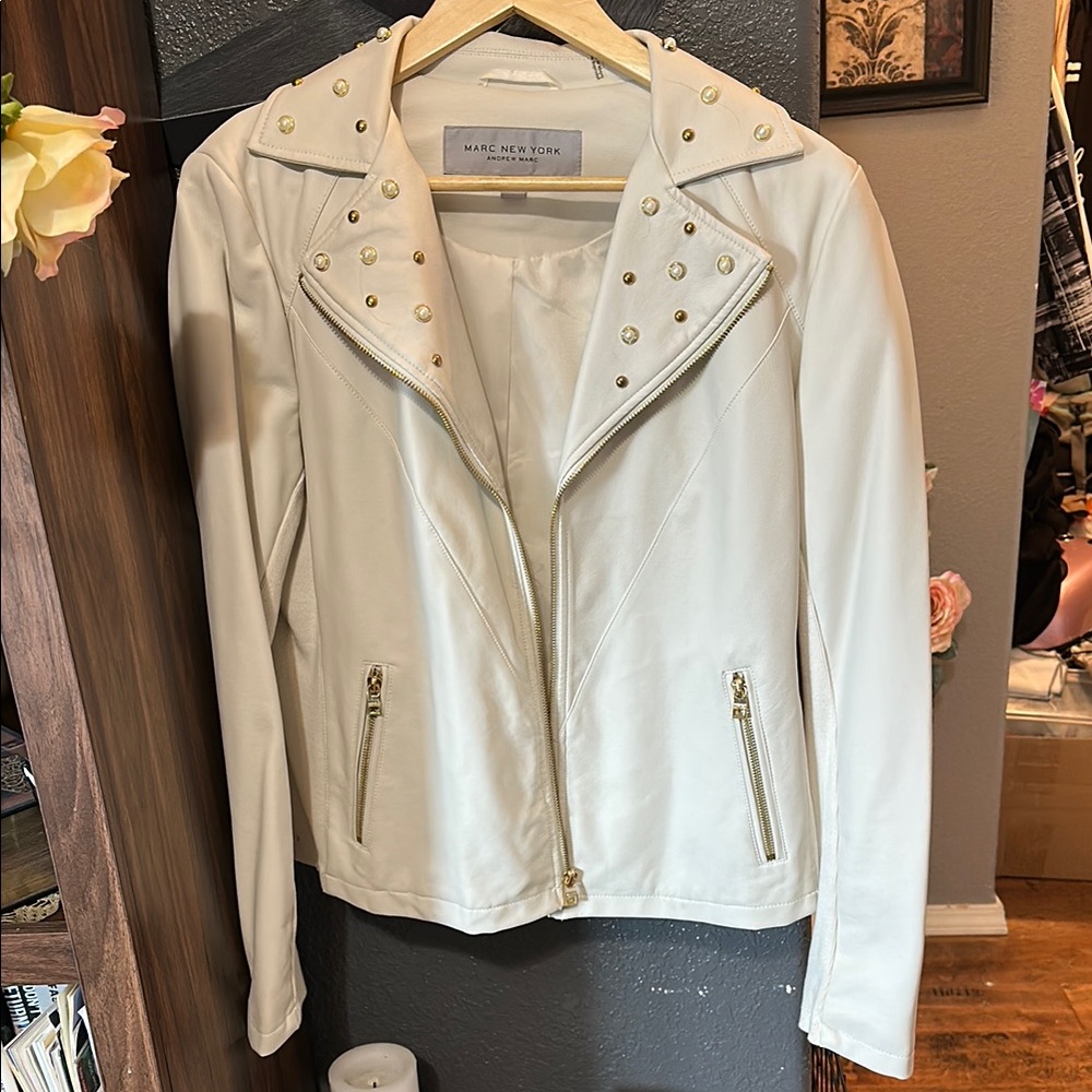Marc New York Women's White Jacket